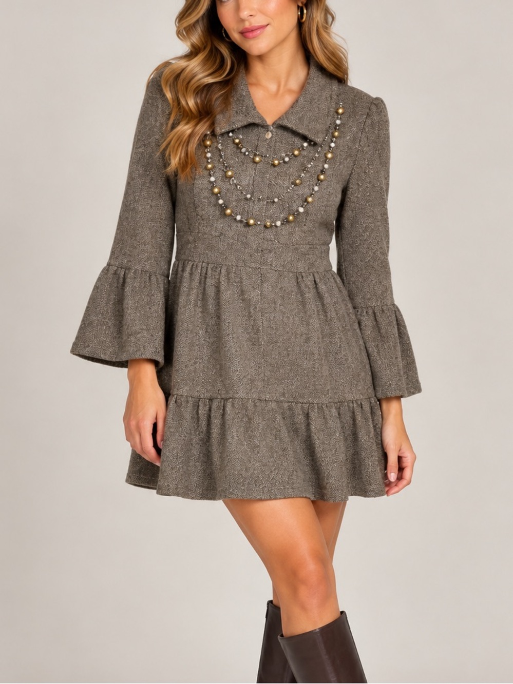 Nanette LePore Wool Blend Dress